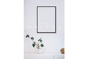 Frame Mockup Editable & Customisable, a Print Template by The White Space Co. (Thumbnail 3 of 8)