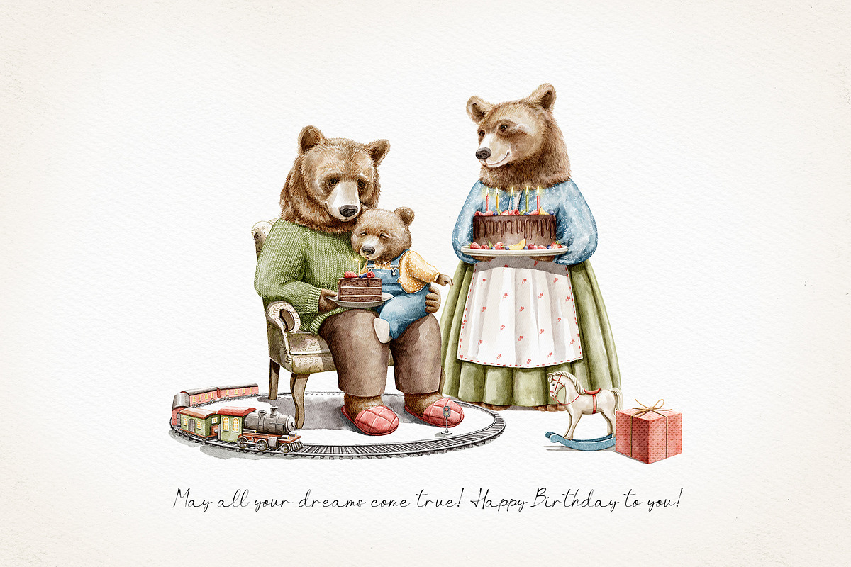 Happy Birthday!, an Animal Illustration by Mimomy (Photo 2 of 12)