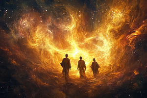 A dramatic depiction of Shadrach, a Photo by Pavel_design
