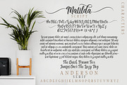 Matilda Anderson, a Script Font by Debut Studio (Thumbnail 8 of 8)