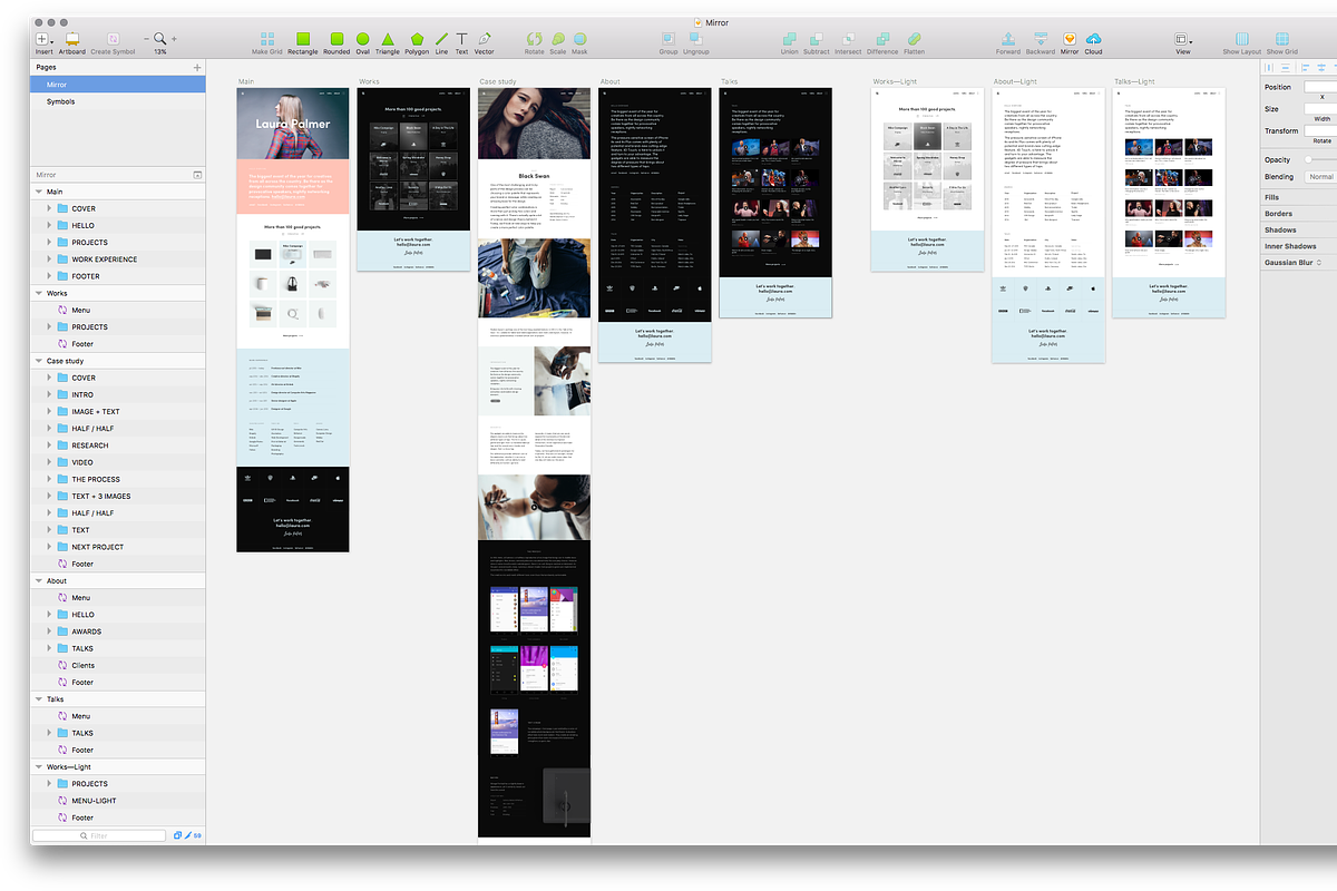 Portfolio Website Template, a Websites & App Template by Nice, Very Nice (Photo 8 of 8)