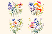 Tenderness, Delicate wildflowers, a Decorative Illustration by Hello My Print (Thumbnail 5 of 10)