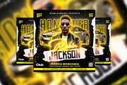 Dj Flyer Template, a Flyer Template by FlyerPixles(SP11) (Thumbnail 1 of 3)