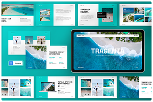Tragenta Travel & Adventure Keynote, a Presentation Template by Annora Studio