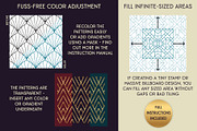 Art Deco Patterns for Illustrator, a Pattern Graphic by The Artifex Forge (Thumbnail 7 of 7)