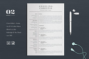 Resume/CV, a Resume Template by Atakana (Thumbnail 1 of 5)