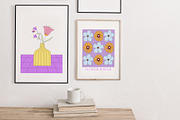 Retro flowers. Groovy summer clipart, an Object Graphic by Sofico (Thumbnail 13 of 23)