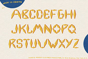 Modern Electrics OTF Font Revival, a Sans Serif Font by GiGiDesigns.ink (Thumbnail 2 of 6)