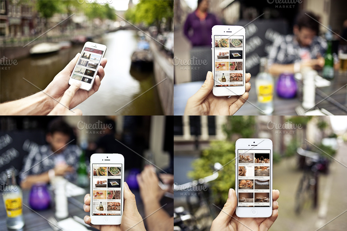 10 urban photo mockups - iPhone 5, an iPhone Mockup by show it better (Photo 4 of 5)