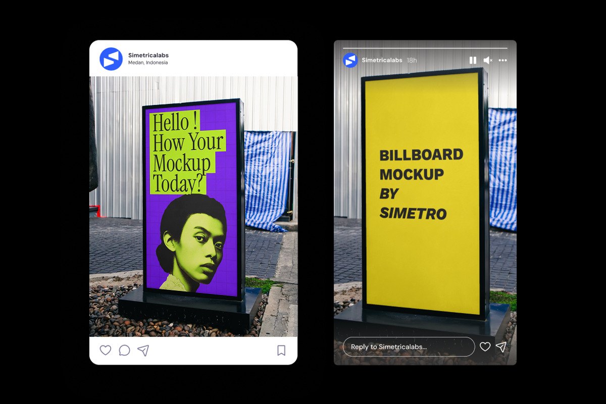Billboard Outdoor Mockup, an Advertising Mockup by Simetrica Labs (Photo 2 of 3)