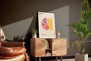 16 Abstract Eyes Printable Wall Art, a Background Graphic by C Design Studio (Thumbnail 9 of 18)