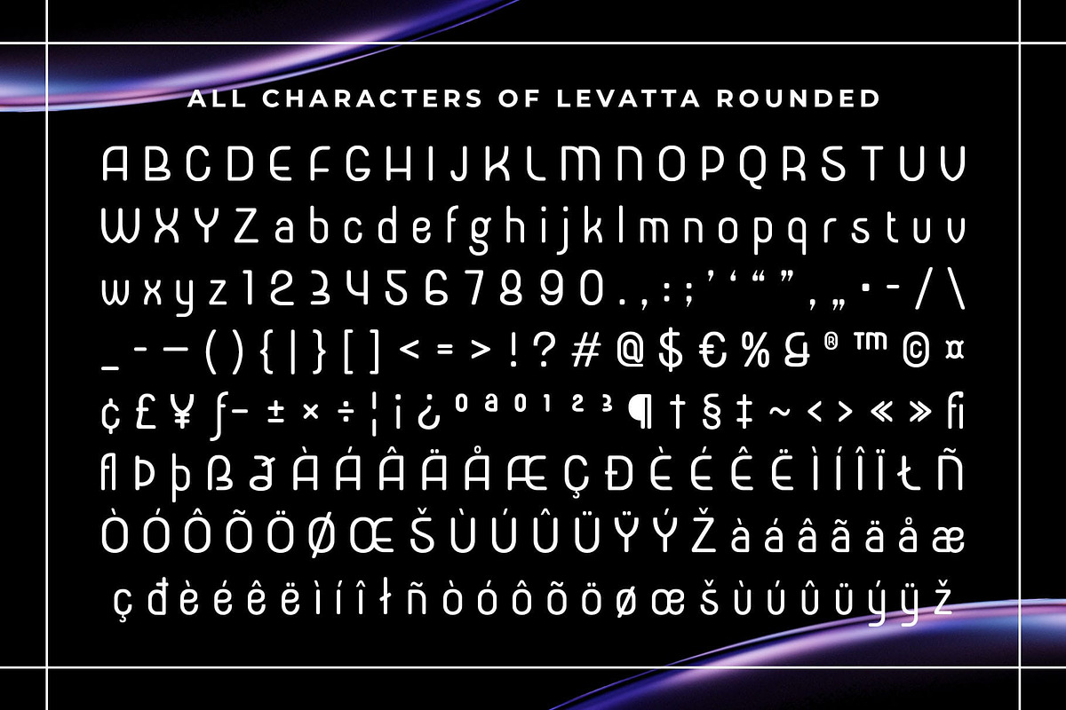 Levatta Rounded, a Sans Serif Font by Craft Supply Co. (Photo 8 of 8)