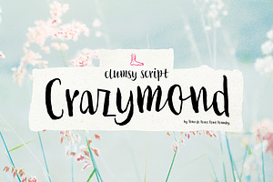 Crazymond font family