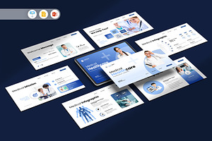 Medical Healthcare Template ( PPTX ), a Presentation Template by TemplateFolio-Shop