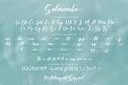 Salmanda - a handwritten script font, a Script Font by NendesKombet Studio (Thumbnail 7 of 7)