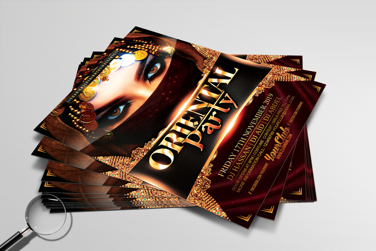 Oriental Bundle | 3 Flyer Templates, a Flyer Template by GIGA-TEMPLATE (Photo 5 of 19)
