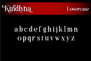 Kindllyna - Modern Serif Font, a Serif Font by Rishsketch (Thumbnail 8 of 13)
