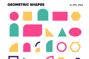 Modern Abstract Geometric Shapes