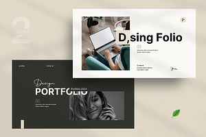 Minimal Portfolio Presentation, a Presentation Template by KreateTribe