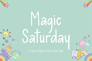 Magic Saturday, a Font by Essentials Studio (Thumbnail 1 of 8)
