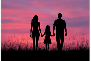 A family, consisting of a father, a Person Photo by ZinetroN