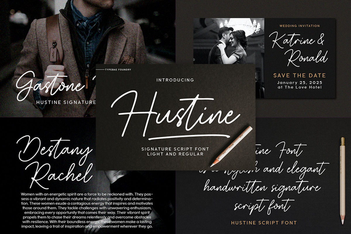 Beautiful Script Font Bundle Vol 1, a Script Font by Typebae (Photo 11 of 13)