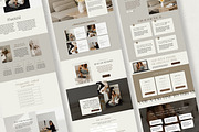 Social Media Website Template Showit, a Websites & App Template by Field Digital (Thumbnail 2 of 11)