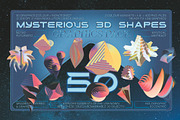 Mysterious 3D Shapes, an Object Graphic by Kapoor Design Empire (Thumbnail 1 of 15)