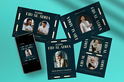 Green Eid Al Adha Greeting Card, a Card Template by graphicook (Thumbnail 1 of 4)
