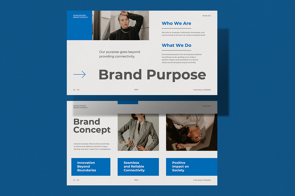 Signalsphere Brand Strategy- Keynote, a Presentation Template by Surotype (Photo 3 of 10)