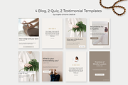 Pinterest Content Marketing Template, a Social Media Template by angela simone creative (Thumbnail 10 of 22)