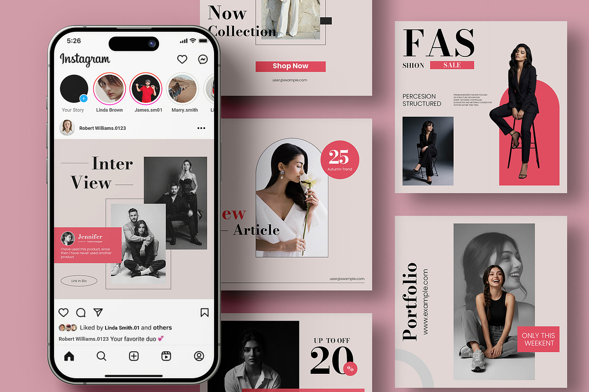Social Media Kit Template, a Social Media Template by TemplateFolio-Shop (Photo 1 of 3)