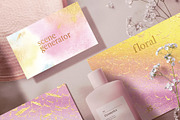 Pastel Watercolor & Gold Textures, a Texture Graphic by InstaDesignPro (Thumbnail 3 of 12)
