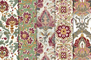 Vintage Seamless Digital Paper Set, a Pattern Graphic by Maishop (Thumbnail 3 of 4)