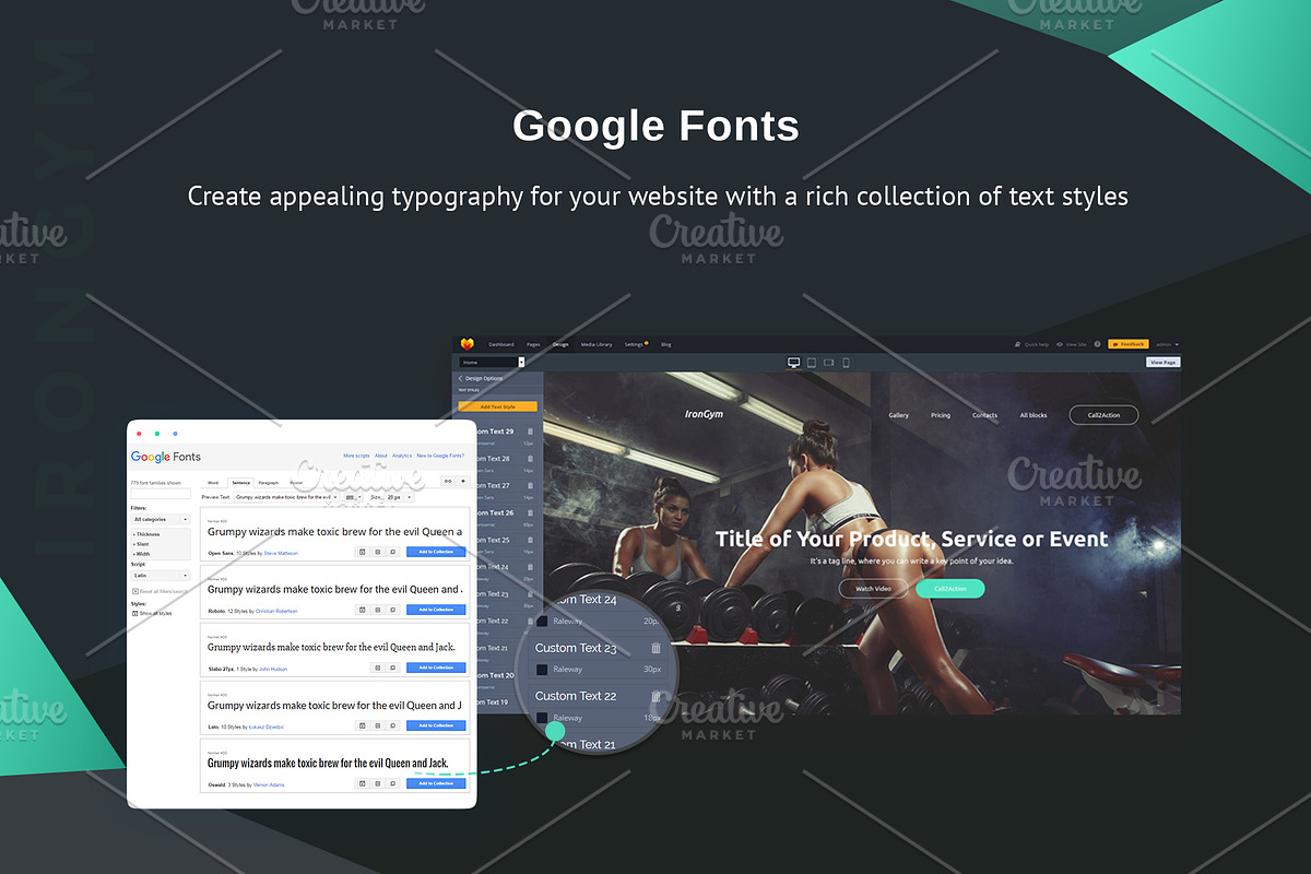 IronGym Landing Page HTML, a HTML Template by MotoCMS (Photo 3 of 5)