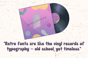 Retro Groovy - Display Handwritten, a Handwritten Font by Charmingbear59.design (Thumbnail 4 of 7)
