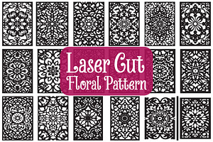 Elegant Floral Laser Cut Bundle, an Illustration by Creativeshirt