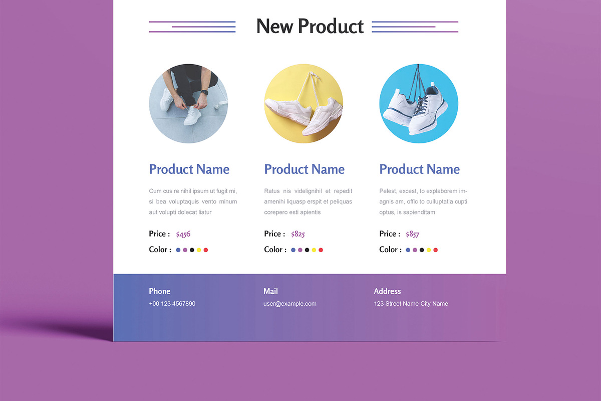 Winter Shoes Collection Flyer, a Flyer Template by MightyDesign (Photo 3 of 8)