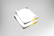 Letterhead Design Template, a Stationery Template by Vectsaifur807 (Thumbnail 2 of 2)