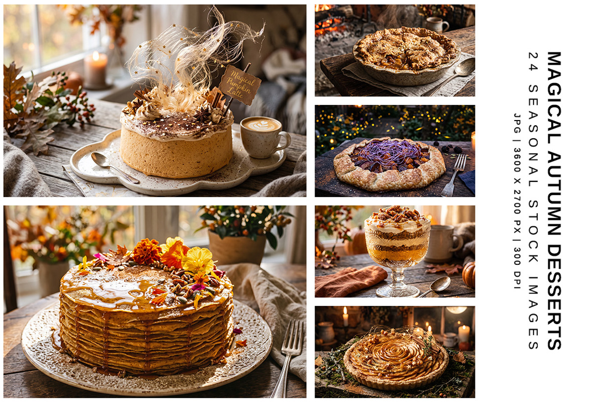 Magical Autumn Desserts, a Food & Drink Photo by Digital Art Creations (Photo 3 of 6)