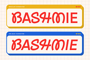 Bashmie - Modern Loopy Sans Serif, a Sans Serif Font by Typia Nesia (Thumbnail 2 of 9)