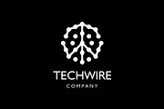 Letter T W Tech Dots Logo, a Branding & Logo Template by Buqancreative (Thumbnail 4 of 4)