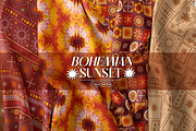 Bohemian Sunset, a Pattern Graphic by MSNTY STUDIOX (Thumbnail 1 of 24)
