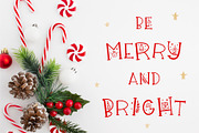Christmas Bliss. Display Font, a Serif Font by DearLetters (Thumbnail 5 of 7)