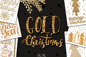 Gold Christmas.