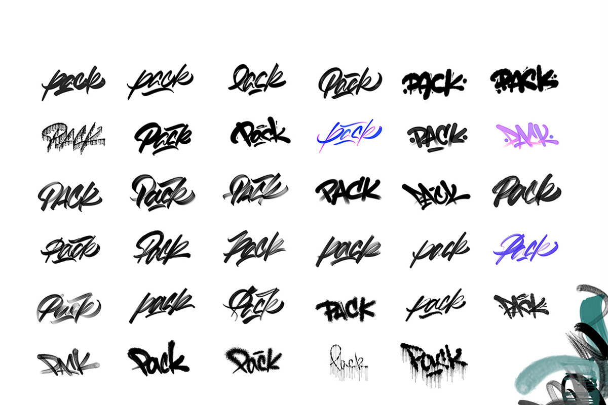 SnoozePack II - Procreate Brushpack, a Brush Add-On by Snooze one (Photo 3 of 10)