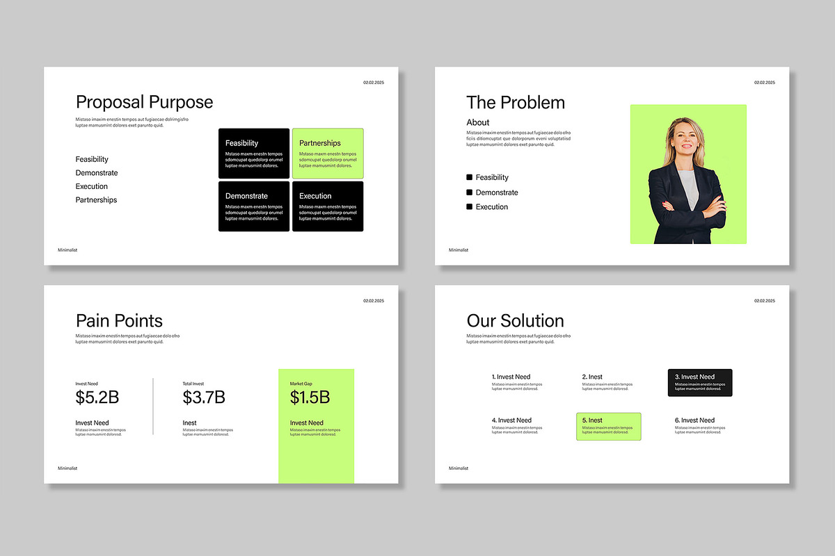 Business Proposal Presentation, a Presentation Template by Mighty-Slide (Photo 3 of 6)