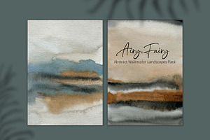 Airy-Fairy Abstract Landscapes