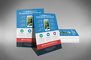 Flat Design Business Flyer, a Flyer Template by Creativenauts (Thumbnail 3 of 4)