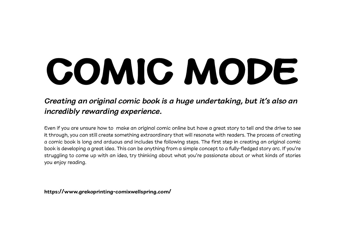 Comic Mode - Warm & Soft font family, a Sans Serif Font by Ridha-38.lineart (Photo 3 of 9)